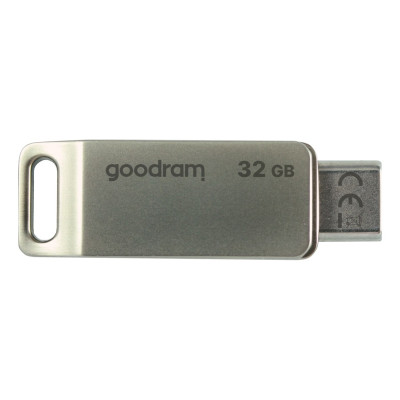 Флеш-накопичувач USB3.2 32GB OTG Type-C Goodram ODA3 Silver (ODA3-0320S0R11) Флеш-накопичувач USB3.2 32GB OTG Type-C Goodram ODA3 Silver (ODA3-0320S0R11)