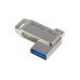 Флеш-накопичувач USB3.2 32GB OTG Type-C Goodram ODA3 Silver (ODA3-0320S0R11) Флеш-накопичувач USB3.2 32GB OTG Type-C Goodram ODA3 Silver (ODA3-0320S0R11)