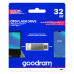 Флеш-накопичувач USB3.2 32GB OTG Type-C Goodram ODA3 Silver (ODA3-0320S0R11) Флеш-накопичувач USB3.2 32GB OTG Type-C Goodram ODA3 Silver (ODA3-0320S0R11)