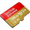 Карта памяти MicroSDXC 128GB UHS-I U3 R190/W90MB/s SanDisk Extreme V30 + SD-адаптер (SDSQXAA-128G-GN6AA)