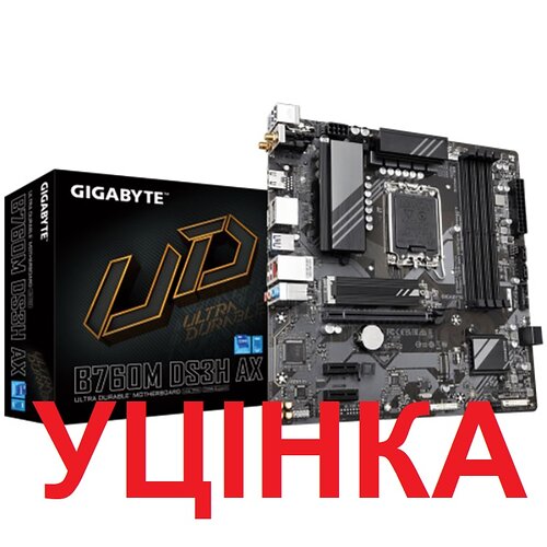Материнская плата Gigabyte B760M DS3H AX Socket 1700