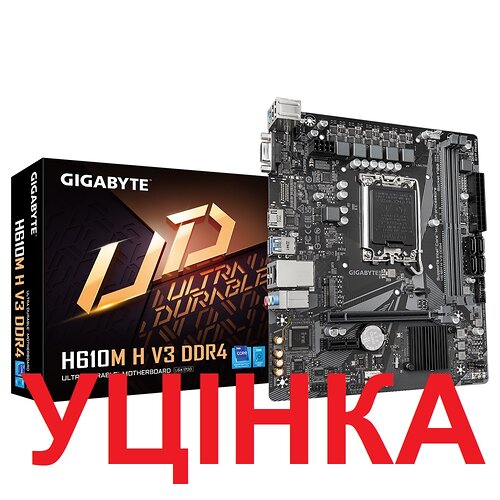 Материнская плата Gigabyte H610M H V3 DDR4 Socket 1700