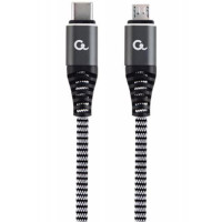 Кабель Cablexpert USB Type-C - micro USB (M/M), 1.5 м, Серый (CC-USB2B-CMMBM-1.5M)