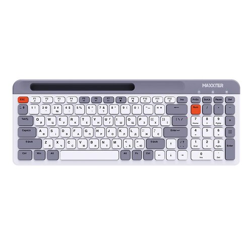 Клавiатура бездротова Maxxter KBW-02G-UA