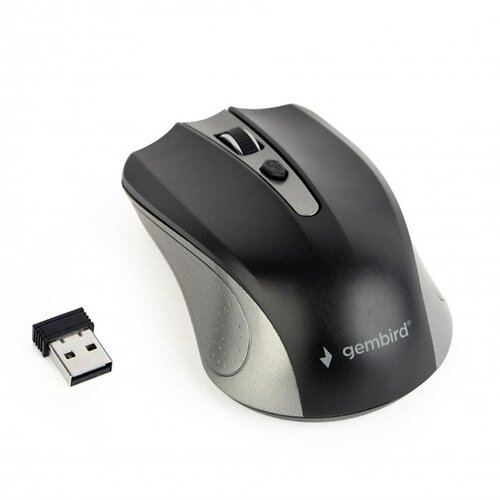 Беспроводная мышь Gembird MUSW-4B-04-GB Grey/Black