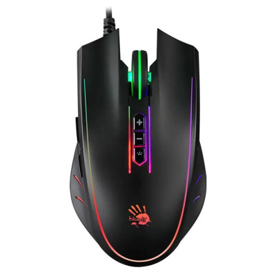 Мышь Bloody Q81 Neon XGlide Curve Black Мышь Bloody Q81 Neon XGlide Curve Black