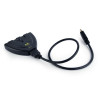 Перемикач HDMI-інтерфейсу Cablexpert HDMI - 3хHDMI V 1.4 (M/F), 0.5 м, чорний (DSW-HDMI-35) блістер