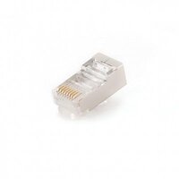Коннектор RJ 45 Cablexpert (PLUG5SP/100) экранированный, с золотыми контактами (100 шт/уп)