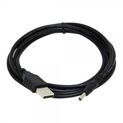 Кабель живлення USB to DC 3.5x1.0mm 5V 1.8m Cablexpert (CC-USB-AMP35-6)