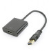Адаптер Cablexpert (A-USB3-HDMI-02) USB3.0-HDMI, 0.15 м, чорний Адаптер Cablexpert (A-USB3-HDMI-02) USB3.0-HDMI, 0.15 м, чорний