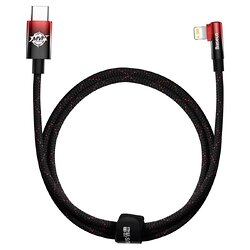 Кабель Baseus MVP 2 USB Type-C - Lightning (M/M), 20W, 1 м Black/Red (CAVP000220)