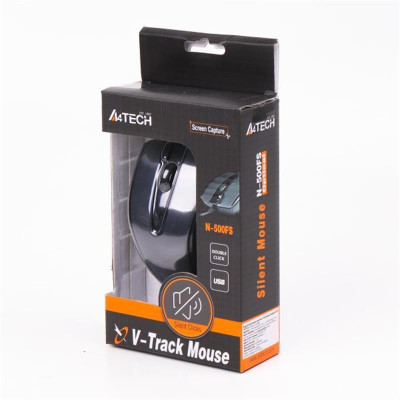 Миша A4Tech N-500FS Black Миша A4Tech N-500FS Black