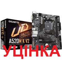 Материнская плата Gigabyte A520M K V2 Socket AM4
