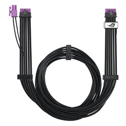 Кабель для видеокарты Asus ROG Equalizer 12V-2x6 ATX 3.1 & PCIe 5.1 Black (90YE00BN-B0QA00)