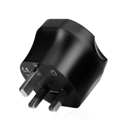 Адаптер Essager EU - UK (F/M) Black (ECTZH-YCC01-Z) Адаптер Essager EU - UK (F/M) Black (ECTZH-YCC01-Z)
