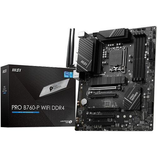Материнская плата MSI Pro B760-P WiFi DDR4 Socket 1700