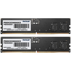 Модуль пам`яті DDR5 2x8GB/5200 Patriot Signature Line (PSD516G5200K)