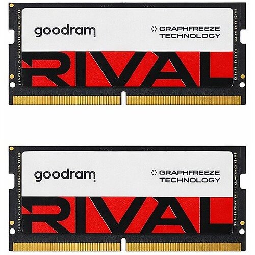 Модуль памяти SO-DIMM DDR5 2x32GB/5600 Goodram Rival (GGEES5-56L40/64GDC)
