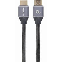 Кабель Cablexpert HDMI - HDMI V 2.0 (M/M), 1 м, чорний/сірий (CCBP-HDMI-1M) коробка