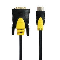 Кабель Maxxter (CCBP-HDMI-DVI-1.8) HDMI-DVI, 1.8м, позолоч., черный Кабель Maxxter (CCBP-HDMI-DVI-1.8) HDMI-DVI, 1.8м, позолоч., черный