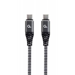 Кабель Cablexpert USB Type-C - USB Type-C (M/M), 1.5 м, Серый (CC-USB2B-CMCM100-1.5M)
