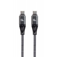 Кабель Cablexpert USB Type-C - USB Type-C (M/M), 1.5 м, Серый (CC-USB2B-CMCM100-1.5M)