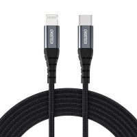 Кабель Choetech USB Type-C - Lightning (M/M), 2 м, Black (IP0041-BK) Кабель Choetech USB Type-C - Lightning (M/M), 2 м, Black (IP0041-BK)
