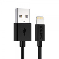 Кабель Choetech USB - Lightning (M/M), 1.8 м, Black (IP0027-BK) Кабель Choetech USB - Lightning (M/M), 1.8 м, Black (IP0027-BK)