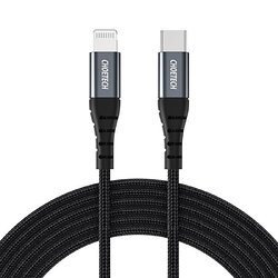 Кабель Choetech USB Type-C - Lightning (M/M), 1.2 м, Black (IP0039-BK)