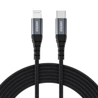 Кабель Choetech USB Type-C - Lightning (M/M), 1.2 м, Black (IP0039-BK) Кабель Choetech USB Type-C - Lightning (M/M), 1.2 м, Black (IP0039-BK)
