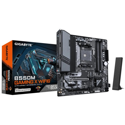 Материнская плата Gigabyte B550M Gaming X WiFi6 Socket AM4