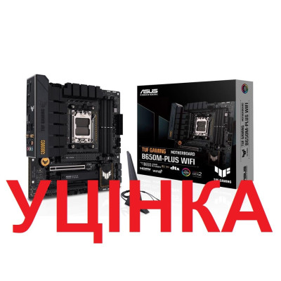 Материнська плата Asus TUF Gaming B650M-PLUS WiFi Socket AM5