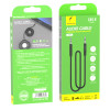 Аудио-кабель SkyDolphin SR15 3.5 мм - 3.5 мм (M/M), 2 м, Black (AUX-000070)