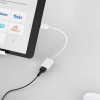 Переходник SkyDolphin OT02 OTG USB Type-C - USB (M/F), White (ADPT-00018)