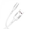 Кабель SkyDolphin S06T LED Smart Power USB - USB Type-C (M/M), 1 м, White (USB-000556)