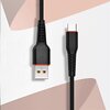 Кабель SkyDolphin S54T Soft USB - USB Type-C (M/M), 1 м, Black (USB-000430)