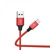 Кабель SkyDolphin S55V Neylon USB - micro USB (M/M), 1 м, Red (USB-000439)