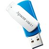 Флеш-накопитель USB3.1 64GB Apacer AH357 Blue/White (AP64GAH357U-1)