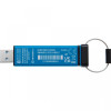 Флеш-накопитель USB3.2 128GB Kingston IronKey Keypad 200 Type-A Blue (IKKP200/128GB)
