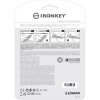 Флеш-накопитель USB3.2 128GB Kingston IronKey Keypad 200 Type-A Blue (IKKP200/128GB)