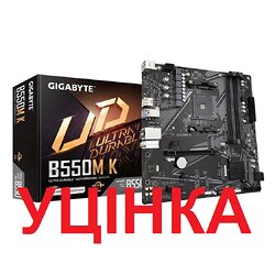 Материнська плата Gigabyte B550M K Socket AM4