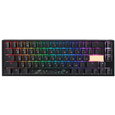 Клавиатура Ducky One 3 SF Cherry MX Red RGB UA USB Black (DKON2167ST-RUAPXCLAWSC1)