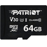 Карта памяти MicroSDXC 64GB UHS-I/U3 Class 10 Patriot VX R90/W80MB/s (PSF64GVX31MCX)