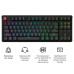 Беспроводная клавиатура Keychron C3 Max Super Red Switch Black RGB (C3M-H1-UA)