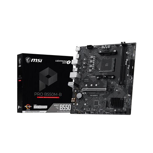 Материнская плата MSI Pro B550M-B Socket AM4