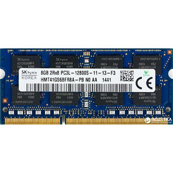 Модуль пам`ятi SO-DIMM DDR3L 8GB/1600 Hynix (HMT41GS6BFR8A-PB)