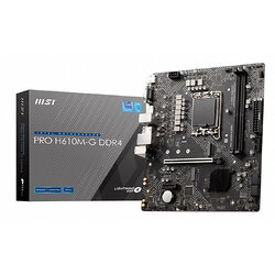 Материнская плата MSI Pro H610M-G DDR4 Socket 1700