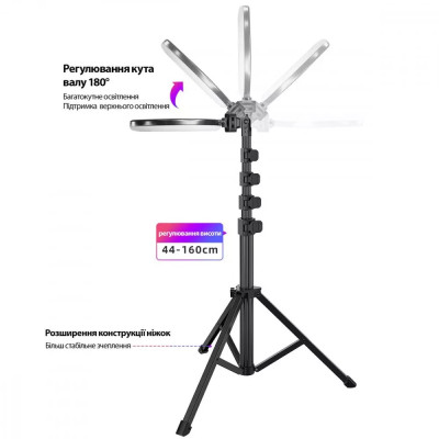 Кольцевая LED-лампа Proove Halo 12 RGB White Кольцевая LED-лампа Proove Halo 12 RGB White
