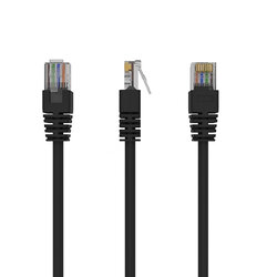 Патч-корд UTP Cablexpert (PP12-3M/BK) литий, 50u 