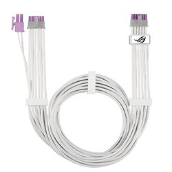 Кабель для відеокарти Asus ROG Equalizer 12V-2x6 ATX 3.1 & PCIe 5.1 White (90YE00BP-B0QA00)